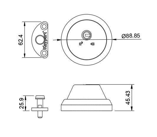 Ford Transit Lock Kaypart