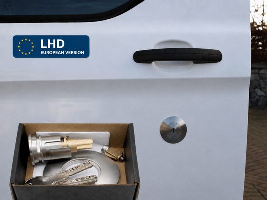 Transit Custom  Left Hand Drive LHD Lock 
