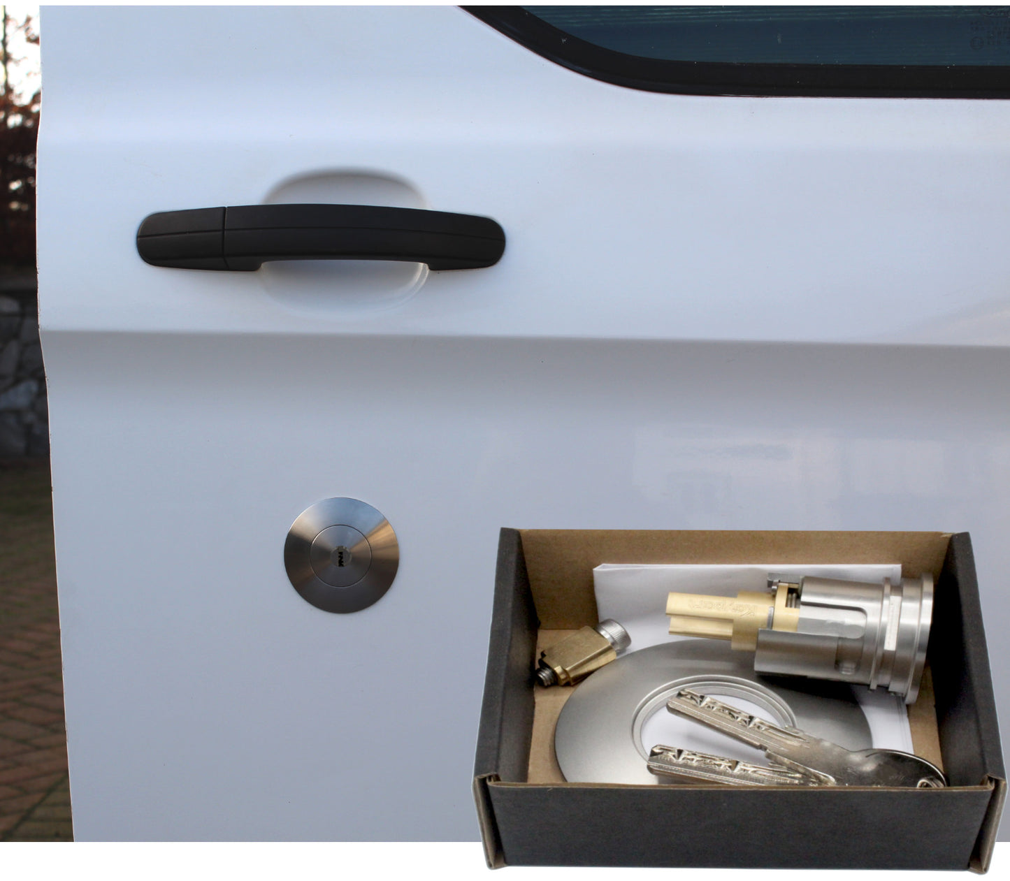 Mise à niveau de la serrure Transit Custom MK1 (conduite à droite / Royaume-Uni et Irlande)
