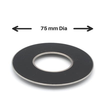 Ford Transit Custom MK1 Stainless Steel Lock Bezel – 2012–2023